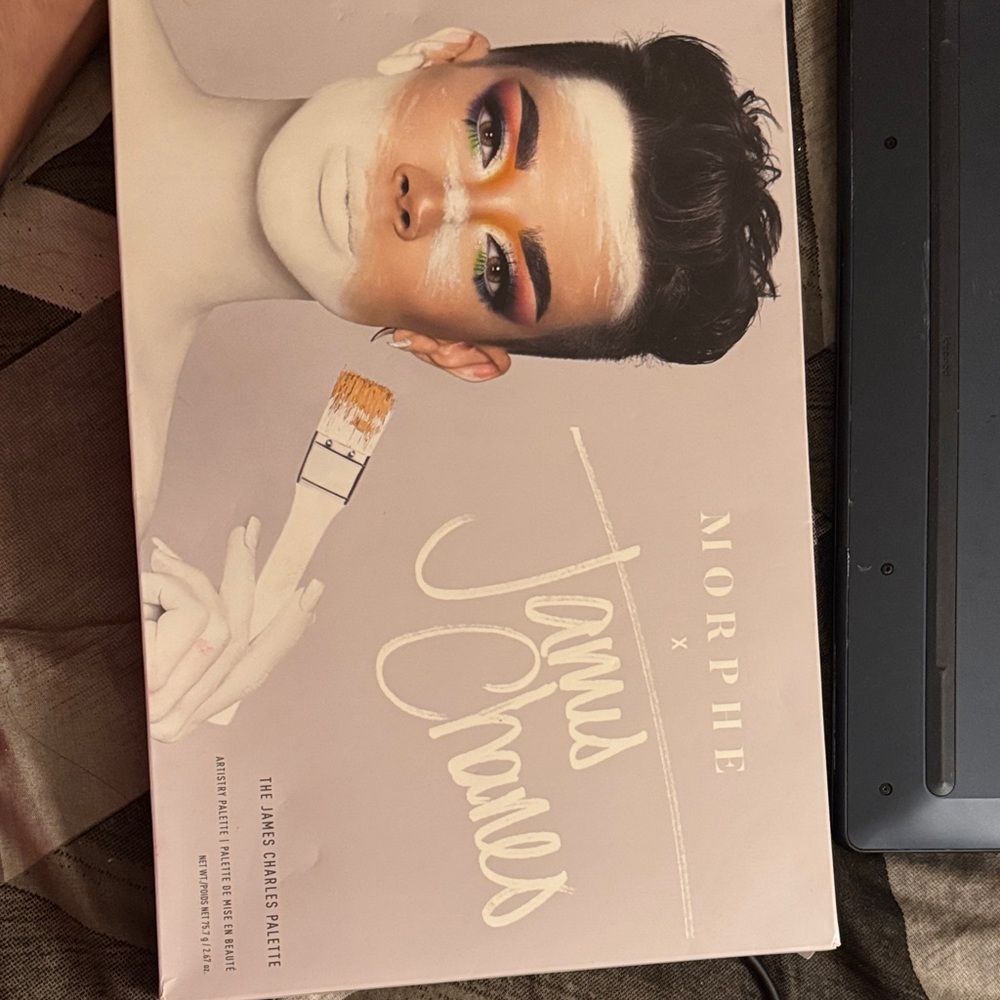 Morphe x James Charles Palette in Pink and Gold